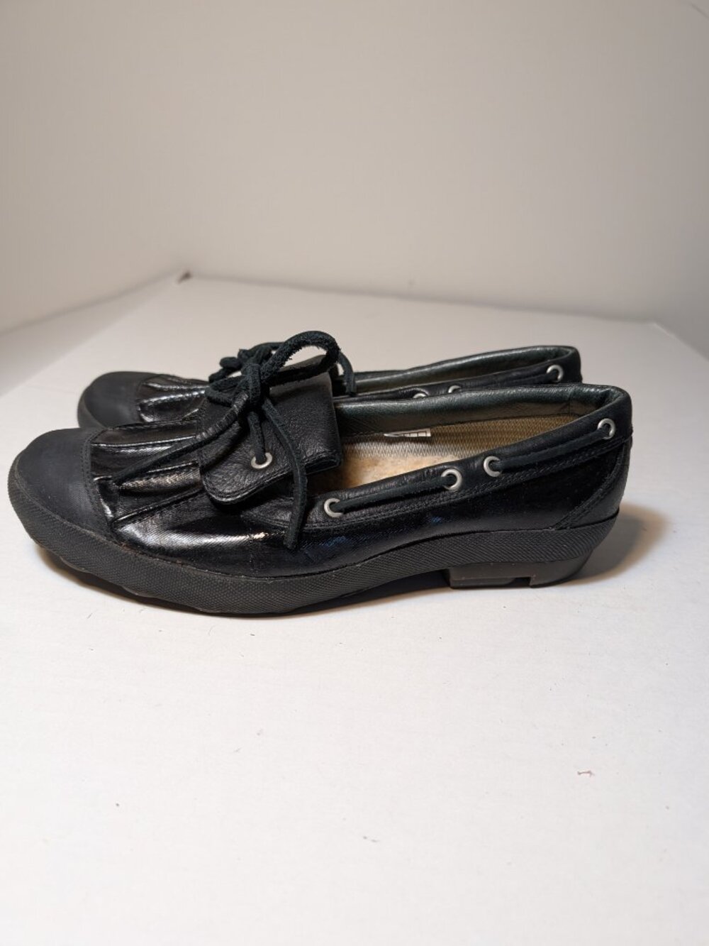 UGG Ashdale Waterproof Shearling Lined Duck Slip On Shoes Sz 9 Black - Picture 3 of 8